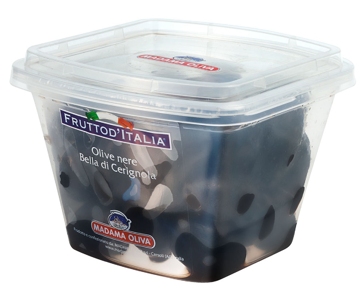 Черные  оливки «Madama Oliva» BELLA OF CERIGNOLA