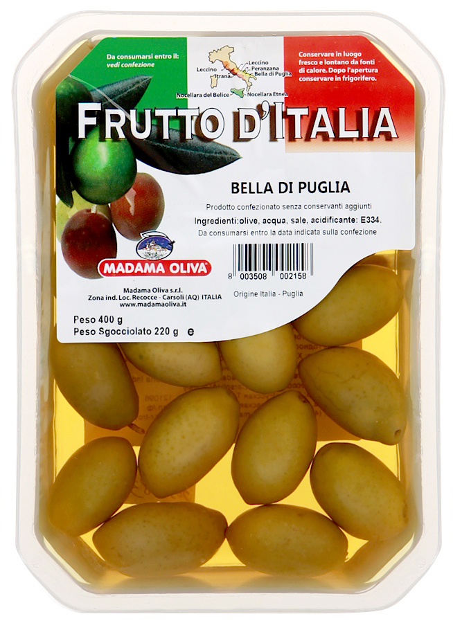 Гигантские оливки «Madama Oliva» Bella Di Puglia